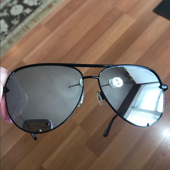 Quay High Key Aviator Sunglasses - Picture 2 of 3